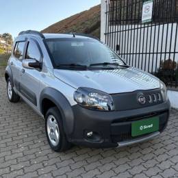FIAT - UNO - 2010/2011 - Prata - Sob Consulta