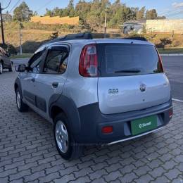 FIAT - UNO - 2010/2011 - Prata - Sob Consulta