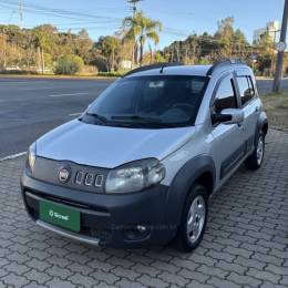 FIAT - UNO - 2010/2011 - Prata - Sob Consulta